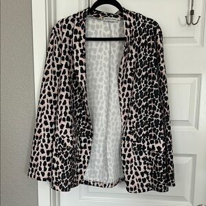 Pink Leopard Print Jacket